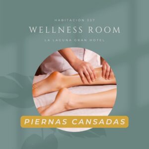 Tratamiento para piernas cansadas - Wellness Room La Laguna Gran Hotel