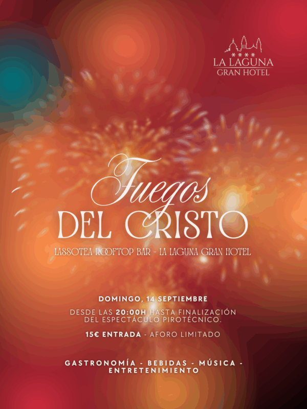 Fuegos del Cristo 2025 en La Laguna Gran Hotel - Imagen 2