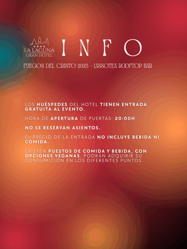 Fuegos del Cristo 2025 en La Laguna Gran Hotel - Imagen 4