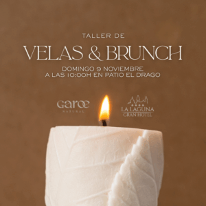 Taller de velas y Brunch – Domingo 9 de noviembre